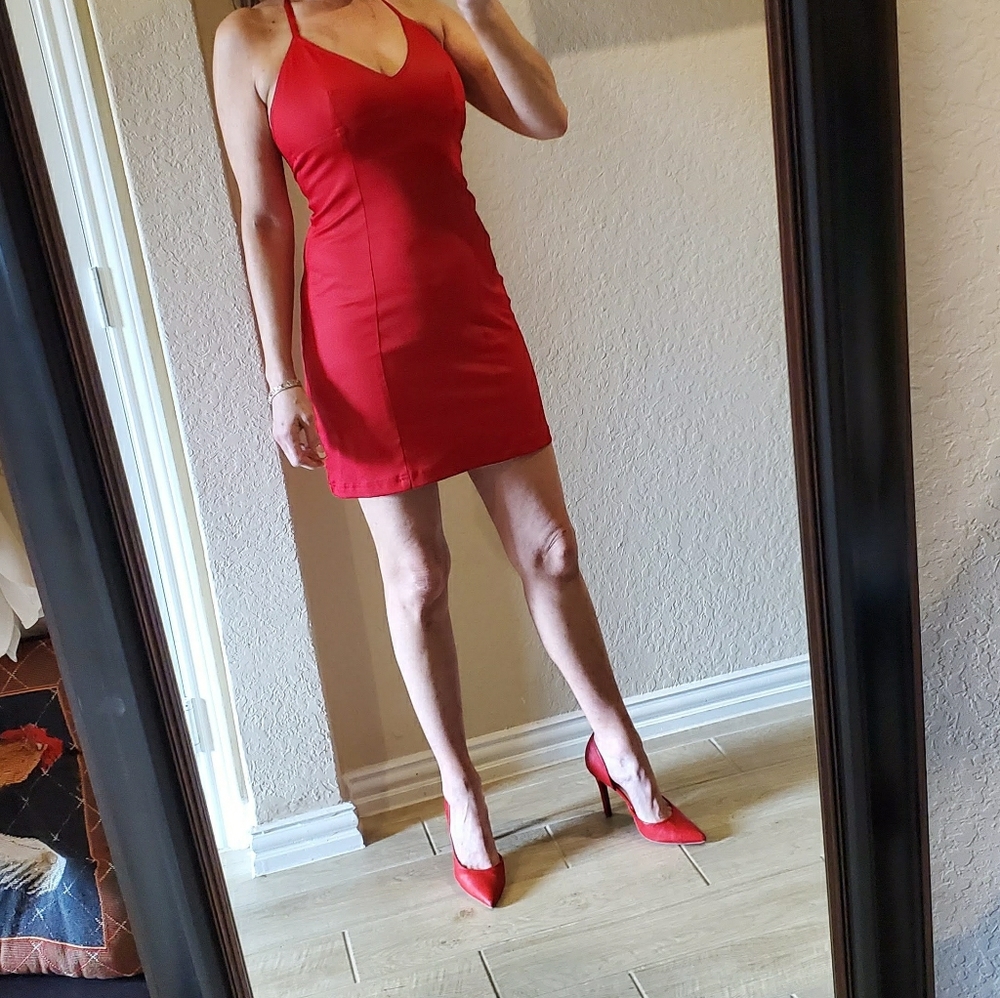 Guess Jeans Red Dress. Size 5